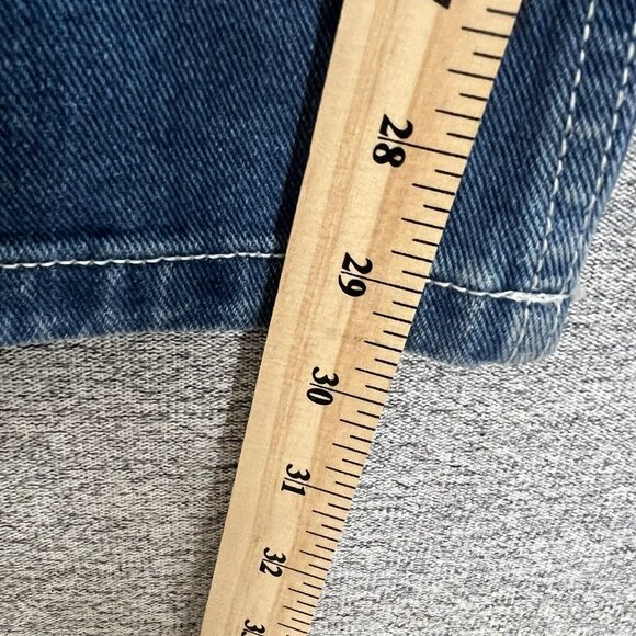 NWT Hisea Denim Carpenter Bib Overalls Men’s 38x32 Workwear - Picture 11 of 16